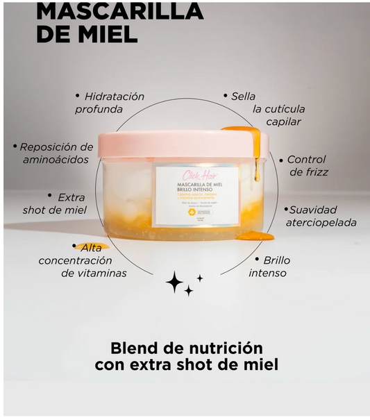 MASCARILLA DE MIEL BRILLO INTENSO