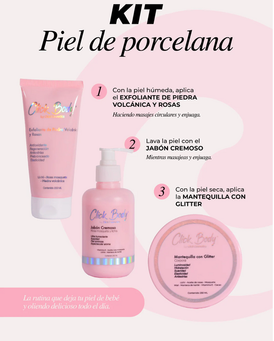 Kit piel de Porcelana y Glow