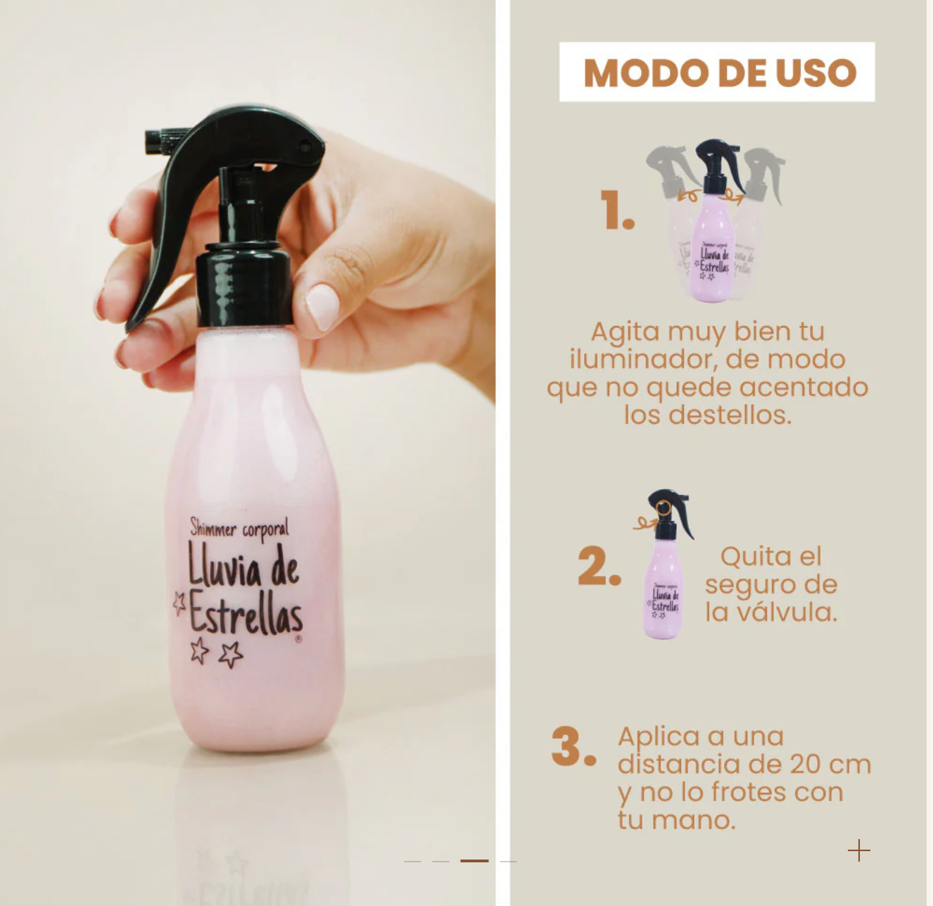 Shimmer Corporal Lluvia de Estrellas