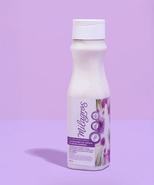 ACONDICIONADOR ANTI FRIZZ Y FORTALECEDOR CON EXTRACTO DE CEBOLLA