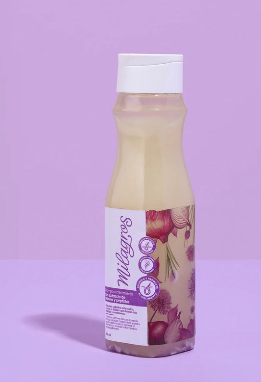 SHAMPOO CRECIMIENTO CON EXTRACTO DE CEBOLLA Y PEPTIDOS