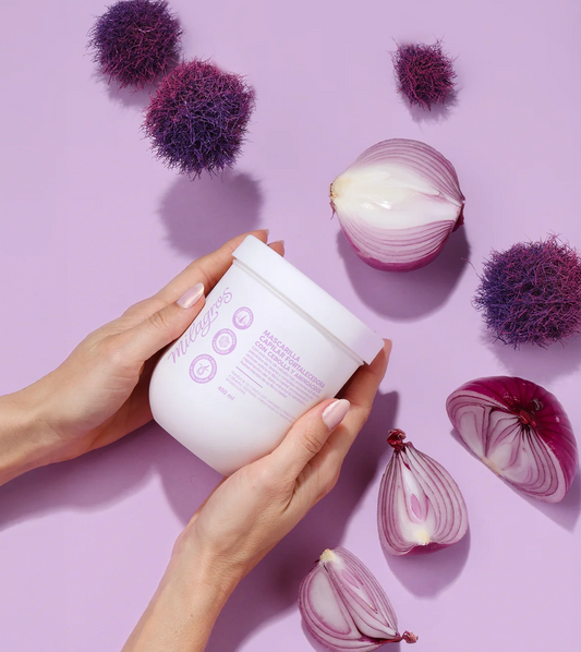 MASCARILLA CAPILAR REPARADORA INTENSIVA CON EXTRACTO DE CEBOLLA Y PEPTIDOS