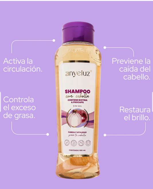 SHAMPOO DE CEBOLLA ANYELUZ