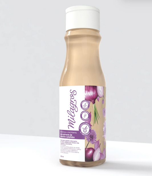 SHAMPOO CRECIMIENTO CON EXTRACTO DE CEBOLLA Y PEPTIDOS