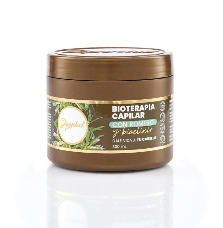 BIOTERAPIA CAPILAR CON ROMERO Y BIOELIXIR