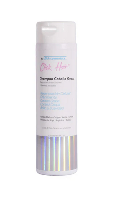 Shampoo de Aji Cabello Graso Click Hair