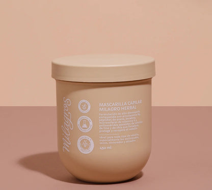 MASCARILLA CAPILAR MILAGRO HERBAL
