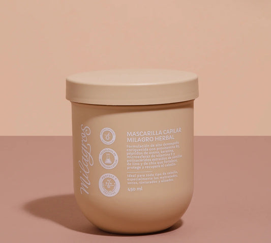 MASCARILLA CAPILAR MILAGRO HERBAL