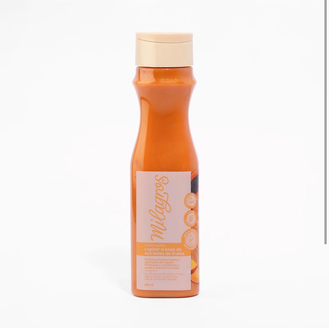 TRATAMIENTO CAPILAR A BASE DE FRUTAS